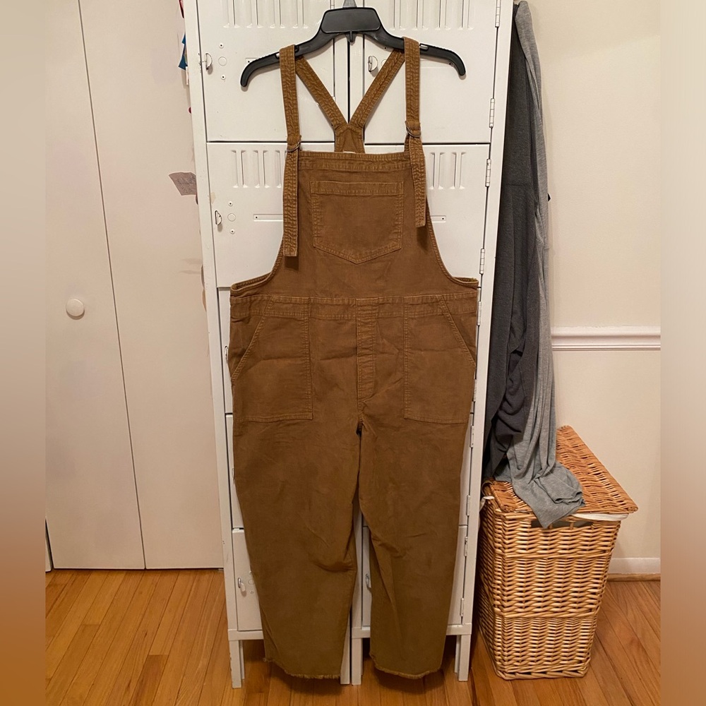Aerie Corduroy Overalls
